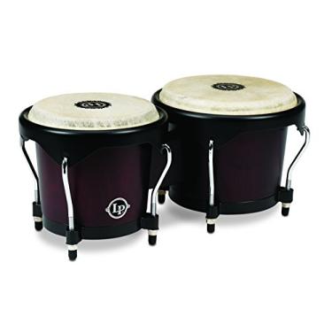 Imagem de Latin Percussion LP601NY-DW LP City Wood Bongos - Madeira escura 17,78 cm