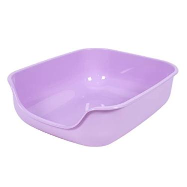 Imagem de Pet Games Caixona De Areia Lilás - Bandeja Higiênica Para Gatos