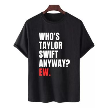 Imagem de Camiseta Taylor Swift Red The Eras Tour Unissex T-Shirt - Porto Stamp