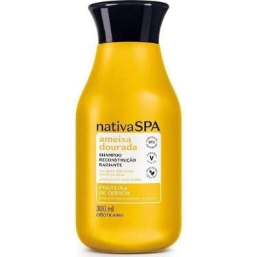 Imagem de Shampoo Reconstrução Radiante Nativa Spa Ameixa Dourada 300ml - Botica
