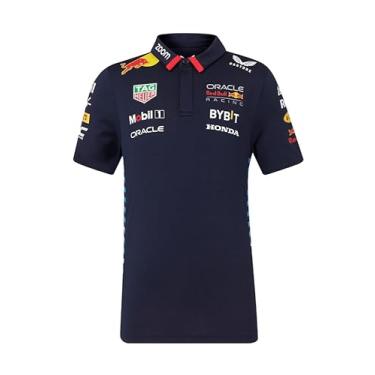 Imagem de Camisa polo infantil Red Bull Racing F1 2024, Céu noturno, Large