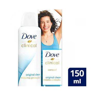 Imagem de Desodorante Dove Clinical Original Clean 96H Aerosol Antitranspirante