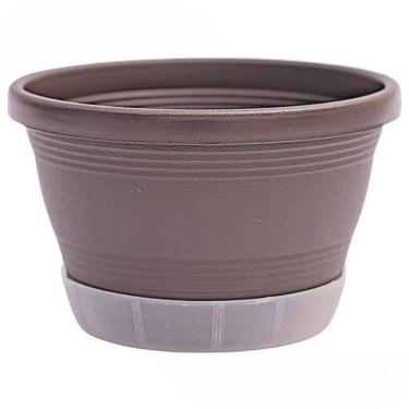 Imagem de Cuia Veneza Prato Anti-Dengue (M-24x14,5) Tabaco RIQUEPLÁS