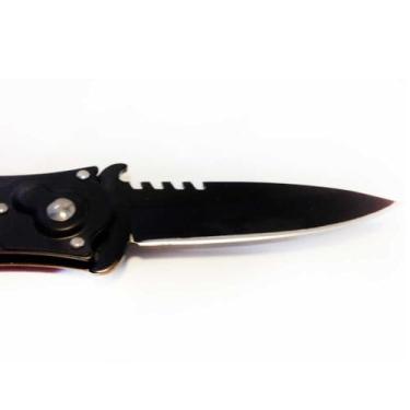 Imagem de Canivete Tático preto com Clip