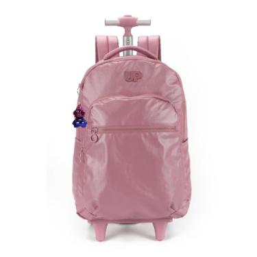 Imagem de Mochila com Rodinhas Crinkle Rose Up4You - Luxcel