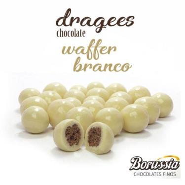 Imagem de Confeito De Waffer Branco Borússia Chocolates