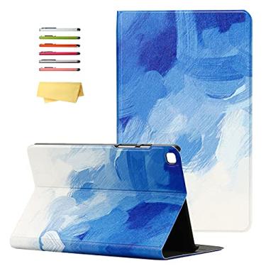 Imagem de UUcovers Capa para Apple iPad 10ª geração de 10 polegadas (2022), fina, leve, dobrável, com três dobras, capa magnética inteligente com função de despertar/hibernar automaticamente, capa rígida à