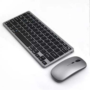 Imagem de Teclado + Mouse Recarregável P/ Mini Pc Dell Wyse 5010 - Weibo