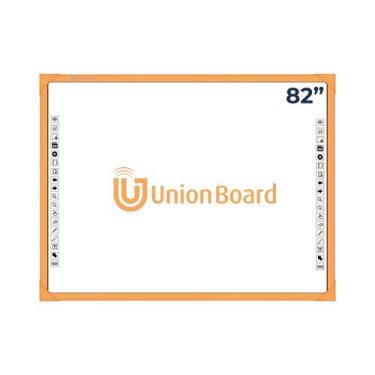 Imagem de Lousa Interativa Digital Touch Unionboard Laranja 82 Pol