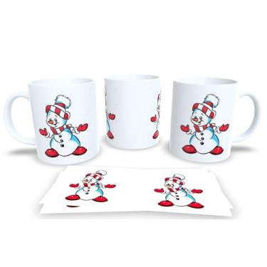 Imagem de Canecas de Porcelana Branca Personalizadas Natal 2 (Mod.23)