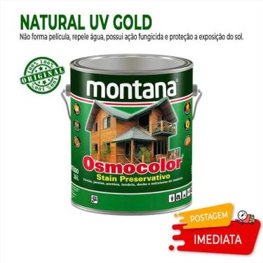 Imagem de Stain Osmocolor Madeira Pronto Uso 3,6l Natural Uv Gold - Montana