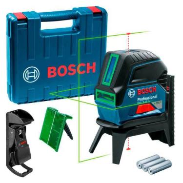 Imagem de Nível Laser Verde Com Acessórios e Maleta 15m GCL215G Bosch