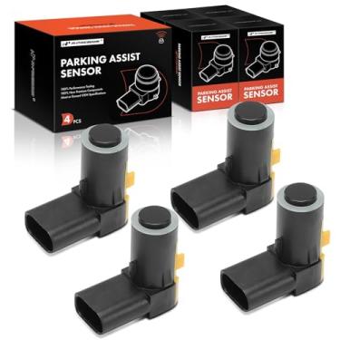 Imagem de A-Premium Sensor de assistência de estacionamento de reserva frontal reverso de 4 peças compatível com modelos selecionados Maserati e Ferrari - GranTurismo 2008-2012, GranCabrio 2010-2011, 599 GTB