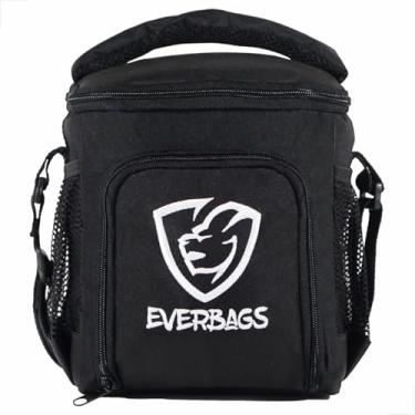 Imagem de Bolsa Térmica Fitness Lancheira de Mão Portátil Frasqueira Alimentar Marmita Escolar Trabalho Viagem Passeio Academia Treino Esportiva Resistente Reforçada