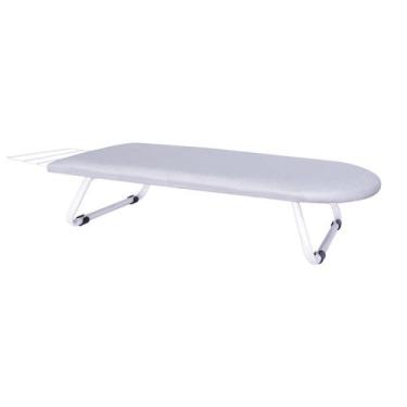 Imagem de Mesa Tabua de Passar Roupa Pequena Extra Forte + Porta Ferro - ITAJOBI