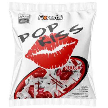 Imagem de PIRULITO BOAVISTENSE POP KISS 500g CEREJA