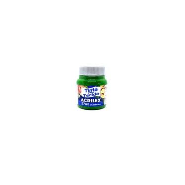 Imagem de Tinta Para Tecido Fosca 37ml - Acrilex artesanato,  VERDE MUSGO 37ML 5