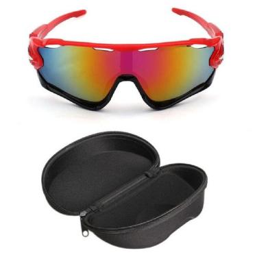 Imagem de Óculos Esportivo Bike Ciclismo com Proteção Uv400 + Estojo - Boutique 