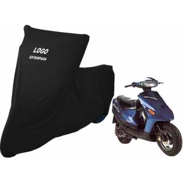 Imagem de Capa Protetora De Cobrir Moto Agrale Force City Com Logo - Mz, Preto