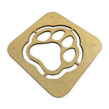 Imagem de Molde Guia Fabricação Petisqueira Quadrada Dog Pet Cachorro - Doce Art