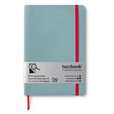 Imagem de Caderno Quadriculado taccbook Verde persa 14x21 Flex