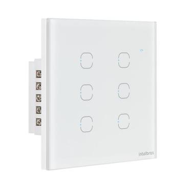 Imagem de Interruptor SMART WI-FI Touch 6 Teclas Branco EWS 1006 4850030 - Intel