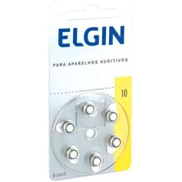 Imagem de Pilha bateria aparelho auditivo 10/230 zinco elgin