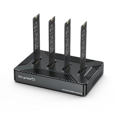 Imagem de Gaveta Dock Station 4 baias M.2 NVME NGFF - 32TB, hi-prime