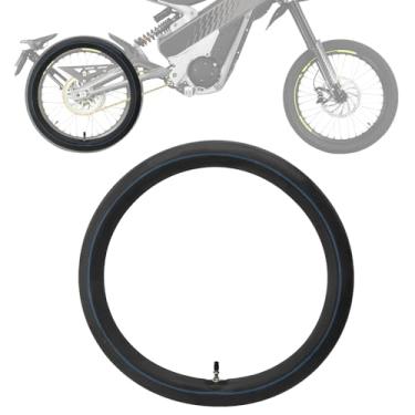 Imagem de IUVWISN 2,25/6.3-43.2 cm Heavy Duty Rear Inner Tube Dirt Bike (70/100-19, 80/100-19 48.3 cm) Válvula TR4 para Pneus EBike Talaria X3 XXX Electric Dirt Bike Preto