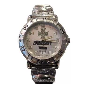 Imagem de Relógio Magnum YS30069W Yankee Street Tamanho Médio em aço Prateado