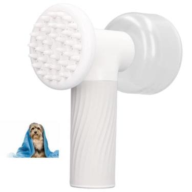 Imagem de Escova para Banho Espuma Pet Cao Cachorro Gato Animal de Estimaçao Dis