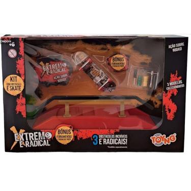 Imagem de Pista - Manobra Skate Radical - Rampa Com Corrimao Reto TOYNG