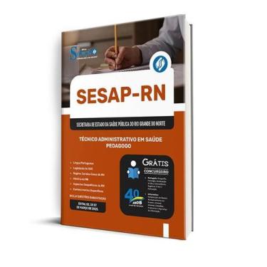 Imagem de Apostila SESAP-RN  - Técnico Administrativo em Saúde - Pedagogo - Edit
