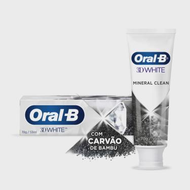 Imagem de Creme dental oral-b mineral clean com carvão 70G