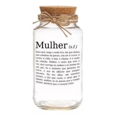 Imagem de Pote 750ml Hermético Vidro Com Tampa De Rolha Para Armazenar Temperos,