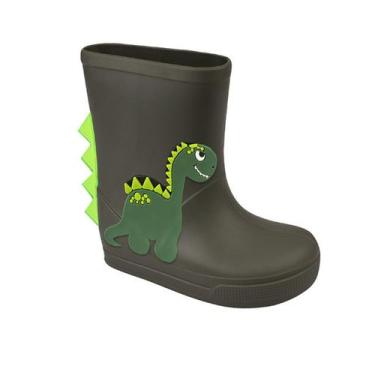 Imagem de Bota Galocha Menino Infantil Luelua Dinossauro 137113 Verde, 27.28, Ve