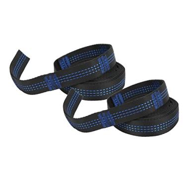 Imagem de 2 Pacotes de Ham Tiras de Came Penduram Cordas Com Forte Capacidade de Bea Com 2 Carabiners de Gancho de Aço R e Fácil de limpar. Ham Strapham Tree Strapcam Ham Strapsscam Tree Strapsham Ropeham