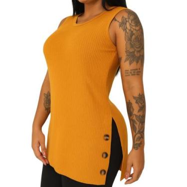 Imagem de Camisa Vest Legging Regata Tapa Bumbum Malha Canelada - xoramenina, Mo