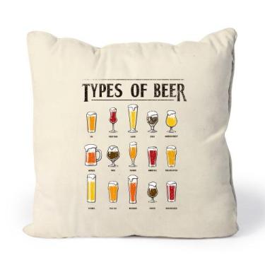 Imagem de Almofada Types Of Beer - Studio Geek