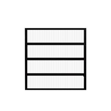 Imagem de Janela De Alumínio Basculante 80x60cm Preto