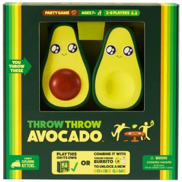 Imagem de Throw Throw Avocado by Exploding Kittens - A Dodgeball Card Game - Family-Friendly Party Games - Card Games for Adults, Teens & Kids - 2-6 Players