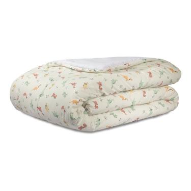 Imagem de Edredom Para Berço Percal 200 Fios 100% Algodão 1 Peça - Dinossauros