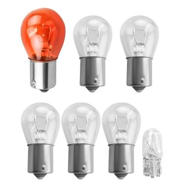 Imagem de AUGREX Conjunto de lâmpada de freio cauda seta conjunto de lâmpada apto para Mercedes-Benz C250 C300 C350 C63-AMG 2008-2015, substituir 2048201600 2048201500