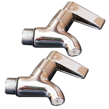Imagem de 2x Torneira Rosca 1/2" Para Filtro Bebedouro De Água Industrial E Residencial