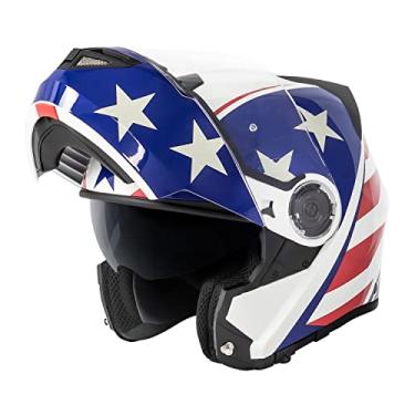 Imagem de VCAN Capacete Modular Dobrável Integral Para Motocicleta Vx28, Aprovado Pela Ece E Dot, Com Proteção Bochecha Coolmax Otg