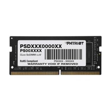 Imagem de Memória Ram DDR4 16GB 3200Mhz (Notebook) - Patriot SIGnature