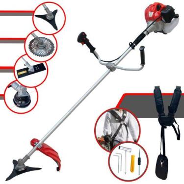 Imagem de Podador de Grama Anmax CG520-P À Gasolina Motor 2 Tempos 52cc 2,2HP 10