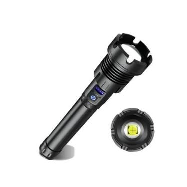 Imagem de Lanterna Tática Led P90 Ultra Potente Usb Zoom Telesc LT8509 - Lintian
