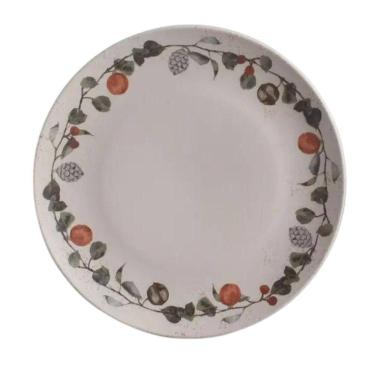 Imagem de Prato Raso Em Cerâmica Coup Noite Feliz 26cm Porto Brasil