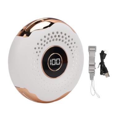 Imagem de RiToEasysports Ventilador de Resfriamento de Colar, Ventilador de Colar Recarregável USB Com Cordão de Bateria de 1200mAh Motor Sem Escova para Viagens de Desktop de Escritório (WHITE)